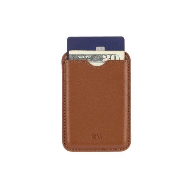 Case-Mate MagSafe Cardholder - Cognac Brown