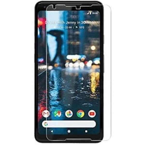 Nuglas Full Cover Premium Tempered Glass 9H Screen Protector for Google Pixel 2 XL - Clear
