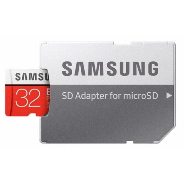 Samsung Evo Plus Memory Card (2020) with Adapter - 32GB - Red