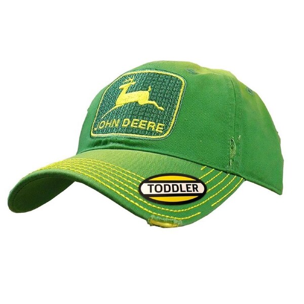 John Deere LP71414-JD Toddler Vintage Logo Cap-Green