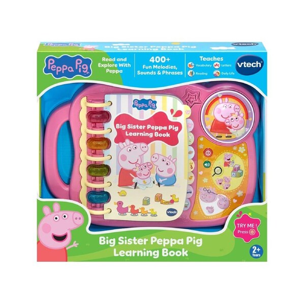 VTech Big Sister Peppa Pig Pig Learning Book