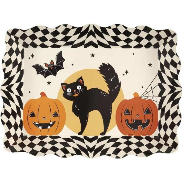 Halloween Paperboard Serving Tray