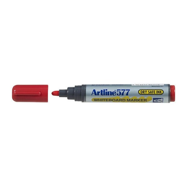 Artline 577 Whiteboard Marker Red Bx12