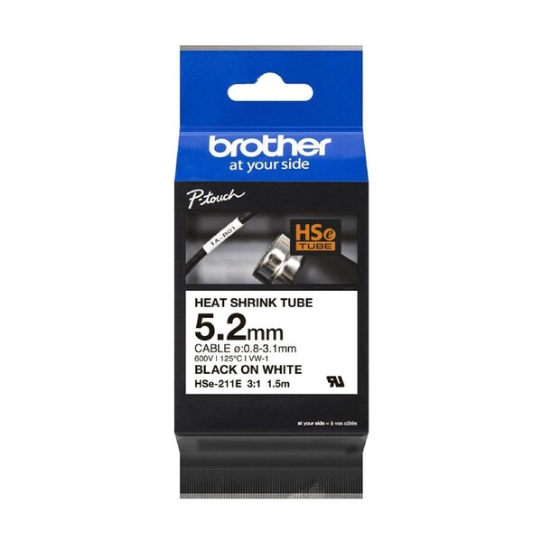 Brother HSe211E Labelling Tape