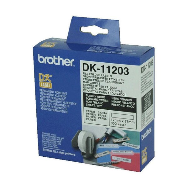 Brother DK11203 White Label