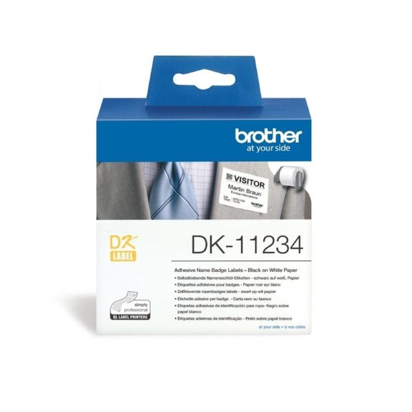 Brother DK11234 NameBadge Labe