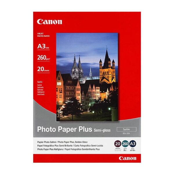 Canon A3 Semi Gloss Photopaper