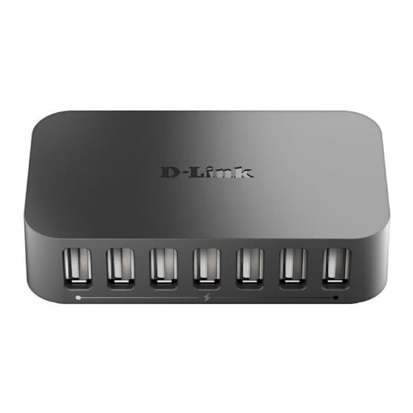 D-Link 7-Port USB 2.0 Fast Charge Hub