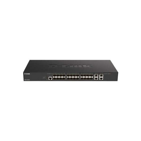 D-Link 28-Port 10 Gigabit Smart Managed Switch with 4 10GBASE-T ports