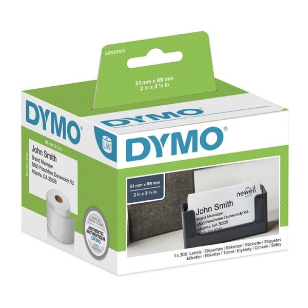 Dymo LW 51mm x 89mm White