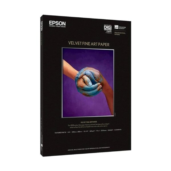 Epson S041637 Velvet Paper A3+