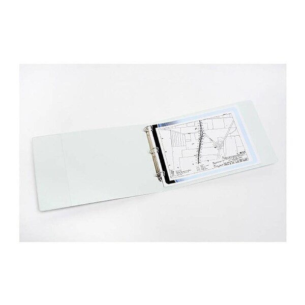 Marbig Clearview Insert Binder A3 L/S 50mm 3D Wht