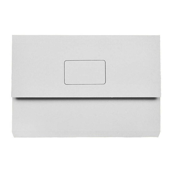 Marbig Slimpick Foolscap Document Wallet Grey
