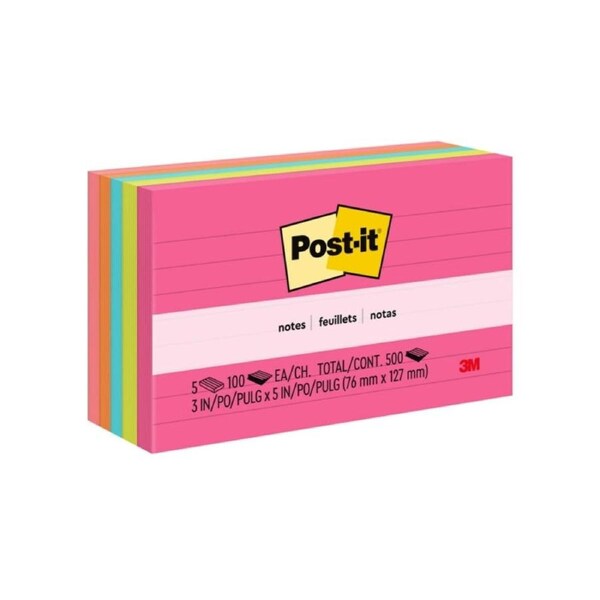 Post-It Notes Cape Town 76 x 127mm 5-Pack