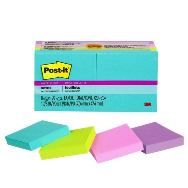 Post-It SS Note 622-8SSMIA Pk8