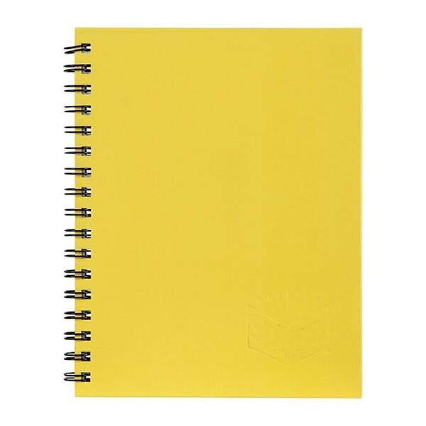 Spirax 511 Hard Cover Book Yellow S/O Pk5