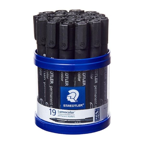 Staedtler PermMk 352 Bul Blk Cup19