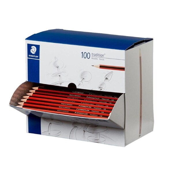 Staedtler Traditional 110-HB Pencils - Box of 100