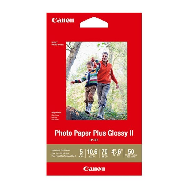Canon 4x6 Glossy Photo Paper 50 - CPP30150