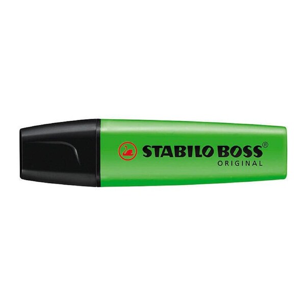Stabilo Boss Highlighter Green Bx10