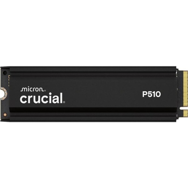 [CT1000P510SSD5] Crucial P510 1TB PCIe Gen5 NVMe 2280 M.2 SSD with heatsink