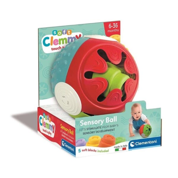 Clementoni Soft Clemmy Sensory Ball - Tactile Toy