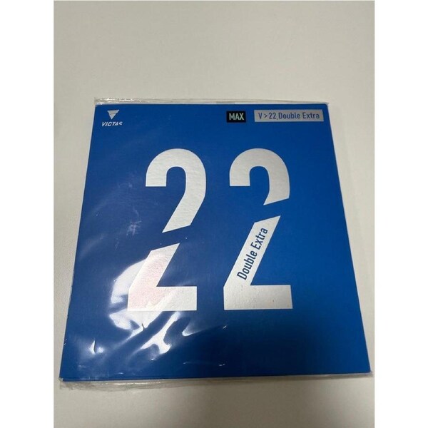 GENUINE VICTAS V > 22 Double Extra Max 2.0 Table Tennis Rubber Made in Germany Black