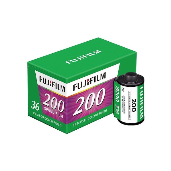 Fujifilm 200 Colour 35mm Film (Single Roll)