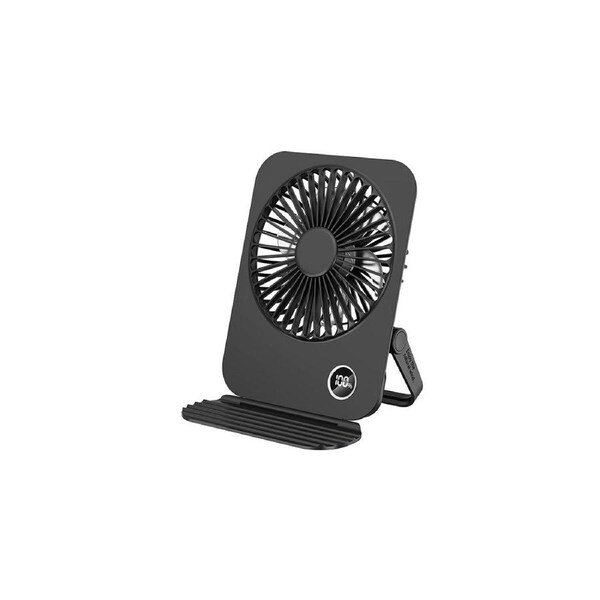 Mini Desktop Fan with Phone Stand
