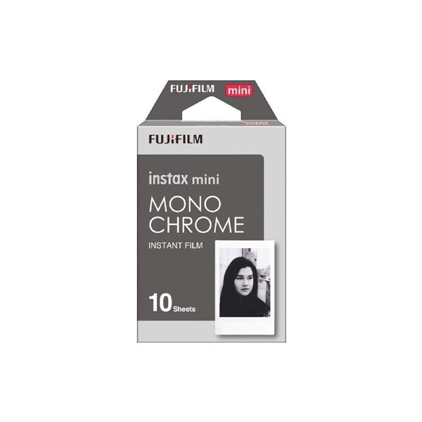 Fujifilm Instax Mini Film Monochrome 10Pk (85410)