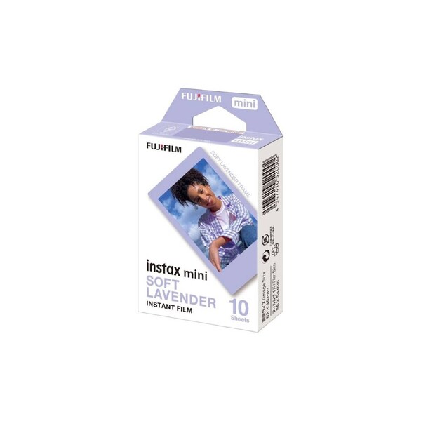 Fujifilm Instax Mini Soft Lavender Film (10 Pack)