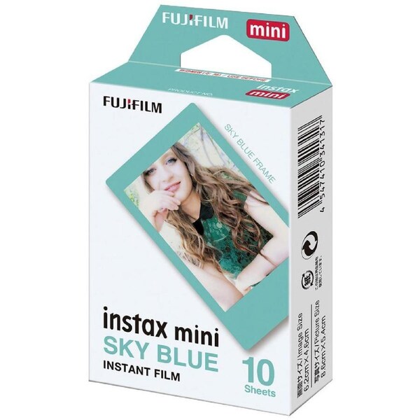 Fujifilm Instax Mini Film Sky Blue (10 Pack)