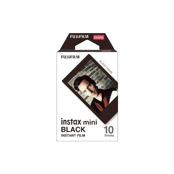 Fujifilm Instax Mini Film Black Frame 10Pk (85220)