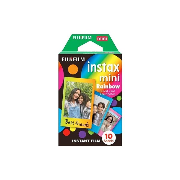 Fujifilm Instax Mini Film Rainbow 10Pk (84547)
