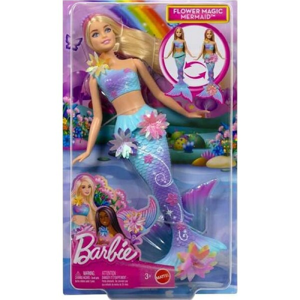 Barbie Flower Magic Mermaid Doll