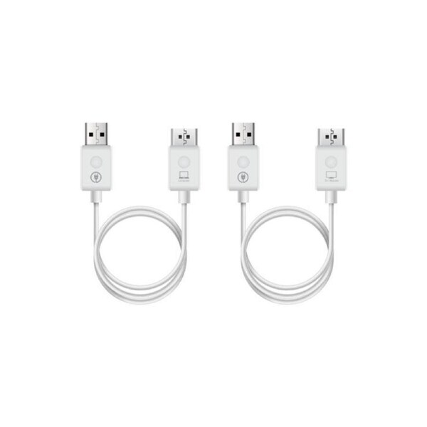 A3607 Wireless 1080p 60Hz HDMI Extender USB 2A White