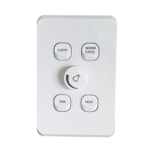 IXL Replacement Luminate Single Tastic 3 in 1 Wall Gang Switch