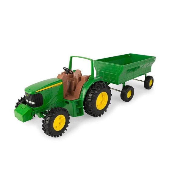John Deere 20cm Tractor with Wagon