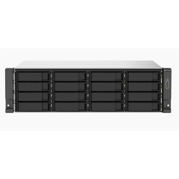 QNAP TS-1673AU-RP-16G 16 Bay NAS (NO DISK) CPU AMD V1500B 16GB -dual-2.5GbE NAS