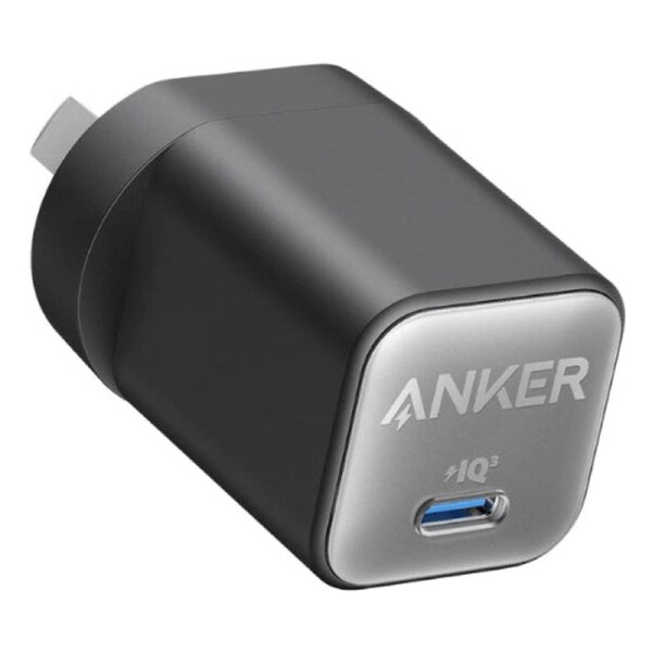 Anker 511 Nano 3 Universal Black AC Fast charging Indoor