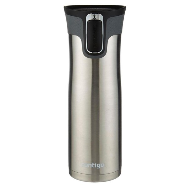 Contigo 591ml Westloop Autoseal Mug Tumbler Stainless Steel - Silver