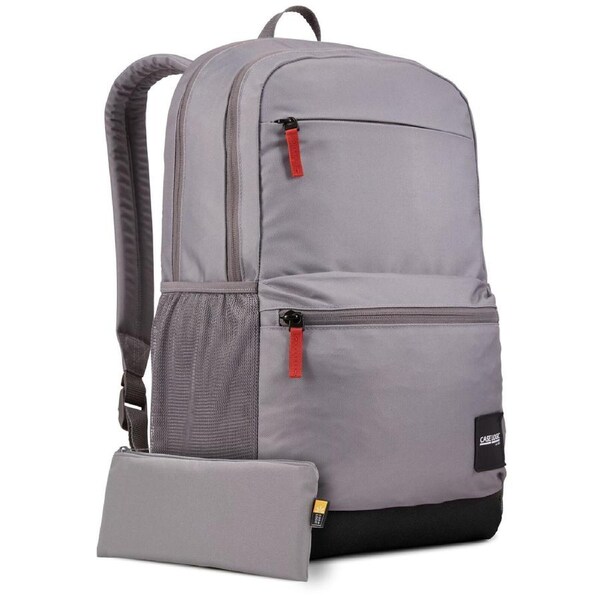 Case Logic Uplink 26L Laptop Backpack Bag w/ Free Pencil Case in Graphite/Black