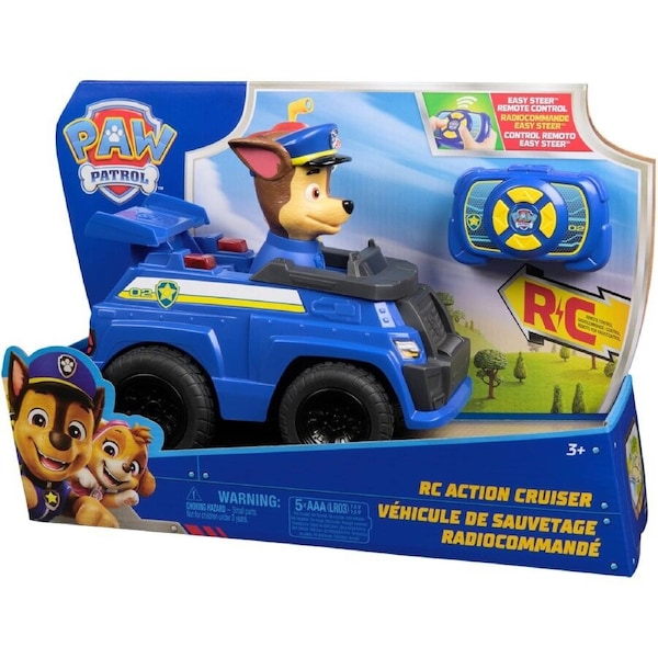 Paw Patrol Chase RC Action Cruiser Radio Control