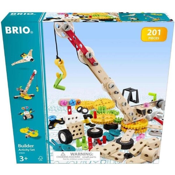 Brio World Builder Activity Set Construction 201pc 34604