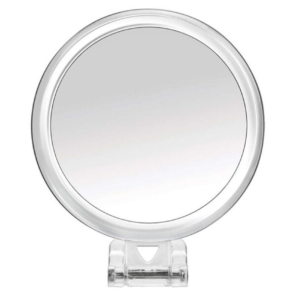 Bodysense Travel Makeup Mirror with Handle 5x Magnification