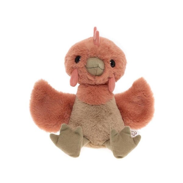 Charlie Bears Clucky the Chicken Medium Kids Plush Toy 0Y+ Orange