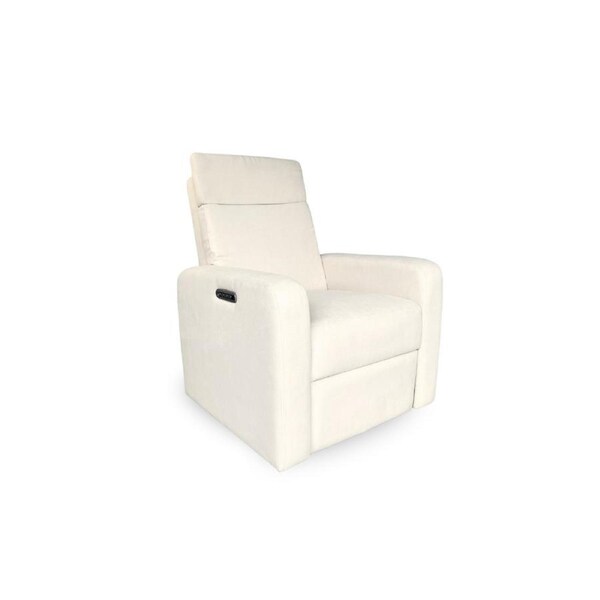 Roma Electric Feeding Glider Chair - Ivory