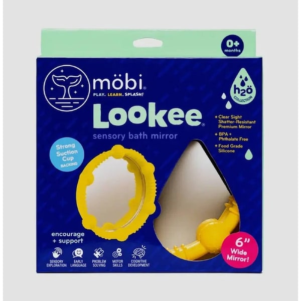 Mobi - Lookee Sensory Bath Mirror for Babies & Toddlers