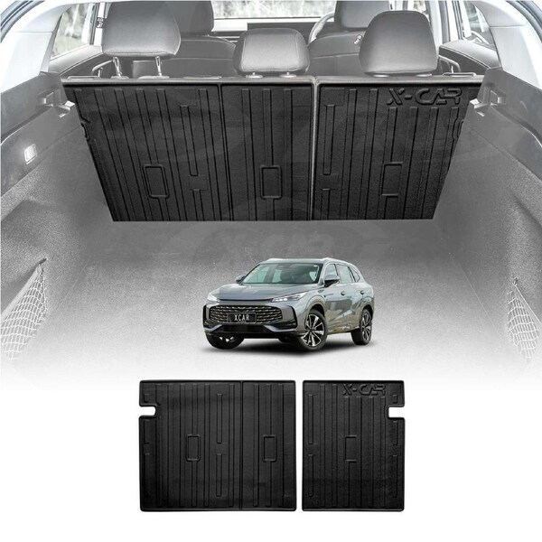 Back Seat Protector for MG HS AS33 2024-Onwards All Weather Heavy Duty Car Kick Cargo Mats Cover Accessories
