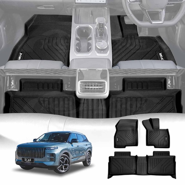 3D Floor Mats for Jaecoo J7 Petrol 2024-Onwards Heavy Duty All Weather Car Mats Carpet Liner Set Car Accessories